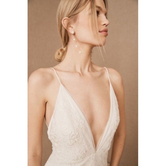 BHLDN Veronique Wedding Gown Size 4 NEW - Picture 3 of 10